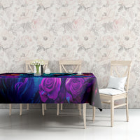 Rose Skull Tablecloth Just So We Are Clear I'm Not Afraid Of You - Wonder Print Shop