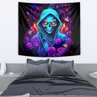 Rose Skull Tapestry Just So We Are Clear I'm Not Afraid Of You - Wonder Print Shop