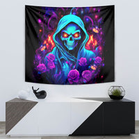 Rose Skull Tapestry Just So We Are Clear I'm Not Afraid Of You - Wonder Print Shop