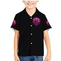 Rose Skull Family Matching Mermaid Dress and Hawaiian Shirt Stuck Between IDK IDC And IDGAF - Wonder Print Shop