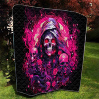 Rose Skull Quilt Stuck Between IDK IDC And IDGAF - Wonder Print Shop