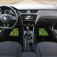 Irish Skull Car Mats The Devil Whispered To Me I'm Coming For You - Wonder Print Shop