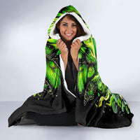 Irish Skull Hooded Blanket The Devil Whispered To Me I'm Coming For You