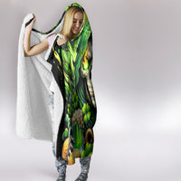 Irish Skull Hooded Blanket The Devil Whispered To Me I'm Coming For You