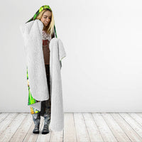 Irish Skull Hooded Blanket The Devil Whispered To Me I'm Coming For You