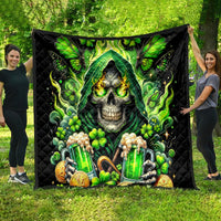 Irish Skull Quilt The Devil Whispered To Me I'm Coming For You - Wonder Print Shop