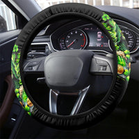 Irish Skull Steering Wheel Cover The Devil Whispered To Me I'm Coming For You - Wonder Print Shop