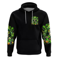 Irish Skull Zip Hoodie The Devil Whispered To Me I'm Coming For You - Wonder Print Shop
