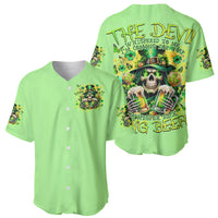 Irish Skull Baseball Jersey The Devil Whispered To Me I'm Coming For You - Wonder Print Shop