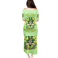 Irish Skull Family Matching Puletasi and Hawaiian Shirt The Devil Whispered To Me I'm Coming For You - Wonder Print Shop