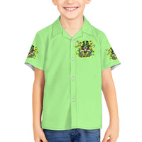 Irish Skull Family Matching Summer Maxi Dress and Hawaiian Shirt The Devil Whispered To Me I'm Coming For You - Wonder Print Shop