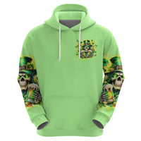 Irish Skull Hoodie The Devil Whispered To Me I'm Coming For You - Wonder Print Shop