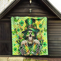 Irish Skull Quilt The Devil Whispered To Me I'm Coming For You - Wonder Print Shop