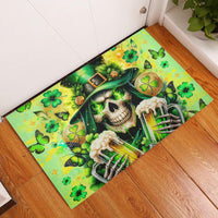 Irish Skull Rubber Doormat The Devil Whispered To Me I'm Coming For You - Wonder Print Shop