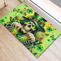 Irish Skull Rubber Doormat The Devil Whispered To Me I'm Coming For You - Wonder Print Shop