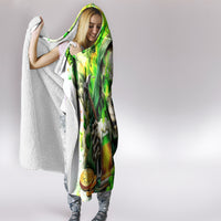Irish Skull Hooded Blanket I Whisper Back Bring Beer