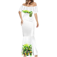 Irish Skull Mermaid Dress I Whisper Back Bring Beer - Wonder Print Shop