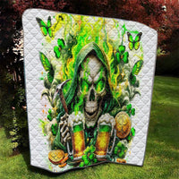 Irish Skull Quilt I Whisper Back Bring Beer - Wonder Print Shop