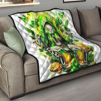 Irish Skull Quilt I Whisper Back Bring Beer - Wonder Print Shop