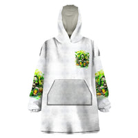 Irish Skull Wearable Blanket Hoodie I Whisper Back Bring Beer - Wonder Print Shop
