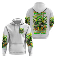 Irish Skull Zip Hoodie I Whisper Back Bring Beer - Wonder Print Shop