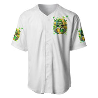 Irish Skull Baseball Jersey To Wash Down Another Beer To Wash Down This Beer - Wonder Print Shop