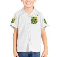 Irish Skull Hawaiian Shirt To Wash Down Another Beer To Wash Down This Beer - Wonder Print Shop