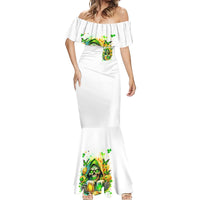 Irish Skull Mermaid Dress To Wash Down Another Beer To Wash Down This Beer - Wonder Print Shop