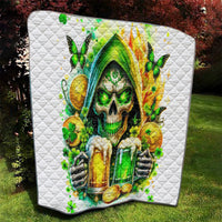 Irish Skull Quilt To Wash Down Another Beer To Wash Down This Beer - Wonder Print Shop