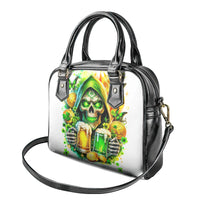 Irish Skull Shoulder Handbag To Wash Down Another Beer To Wash Down This Beer