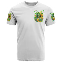 Irish Skull T Shirt To Wash Down Another Beer To Wash Down This Beer - Wonder Print Shop