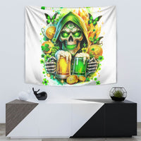 Irish Skull Tapestry To Wash Down Another Beer To Wash Down This Beer - Wonder Print Shop