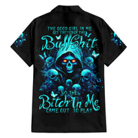 Witch Skull Hawaiian Shirt The Good Girl In Me Got Tired Of The Bullshit - Wonder Print Shop