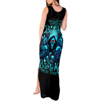 Witch Skull Tank Maxi Dress The Good Girl In Me Got Tired Of The Bullshit - Wonder Print Shop