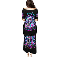 Fairy Skull Puletasi Bitch I'm Not A Princess I'm The Fucking Queen - Wonder Print Shop