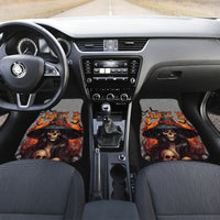 Witch Skull Car Mats A Wee Bit Wicked - Wonder Print Shop