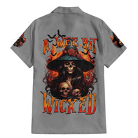 Witch Skull Family Matching Mermaid Dress and Hawaiian Shirt A Wee Bit Wicked - Wonder Print Shop