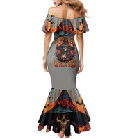 Witch Skull Mermaid Dress A Wee Bit Wicked - Wonder Print Shop