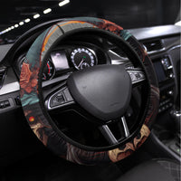 Witch Skull Steering Wheel Cover A Wee Bit Wicked - Wonder Print Shop