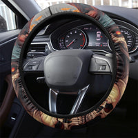 Witch Skull Steering Wheel Cover A Wee Bit Wicked - Wonder Print Shop