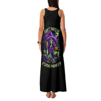 Witch Skull Family Matching Tank Maxi Dress and Hawaiian Shirt Don't Make Me Get The Flying Monkey - Wonder Print Shop