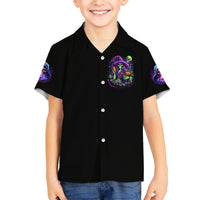 Witch Skull Kid Hawaiian Shirt Don't Make Me Get The Flying Monkey - Wonder Print Shop