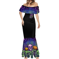Witch Skull Mermaid Dress Don't Make Me Get The Flying Monkey - Wonder Print Shop