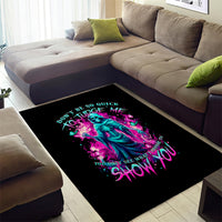 Witch Skull Area Rug Don't Be So Quick To Judge Me - Wonder Print Shop