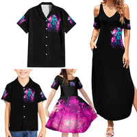Witch Skull Family Matching Summer Maxi Dress and Hawaiian Shirt Don't Be So Quick To Judge Me - Wonder Print Shop