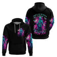 Witch Skull Hoodie Don't Be So Quick To Judge Me - Wonder Print Shop
