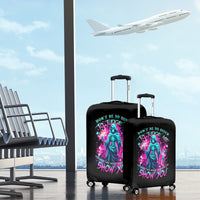Witch Skull Luggage Cover Don't Be So Quick To Judge Me - Wonder Print Shop