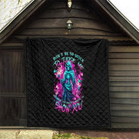 Witch Skull Quilt Don't Be So Quick To Judge Me - Wonder Print Shop