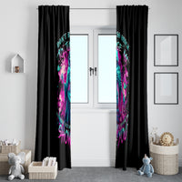 Witch Skull Window Curtain Don't Be So Quick To Judge Me - Wonder Print Shop