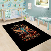 Fairy Skull Area Rug Hello Darkness My Old Friend - Wonder Print Shop